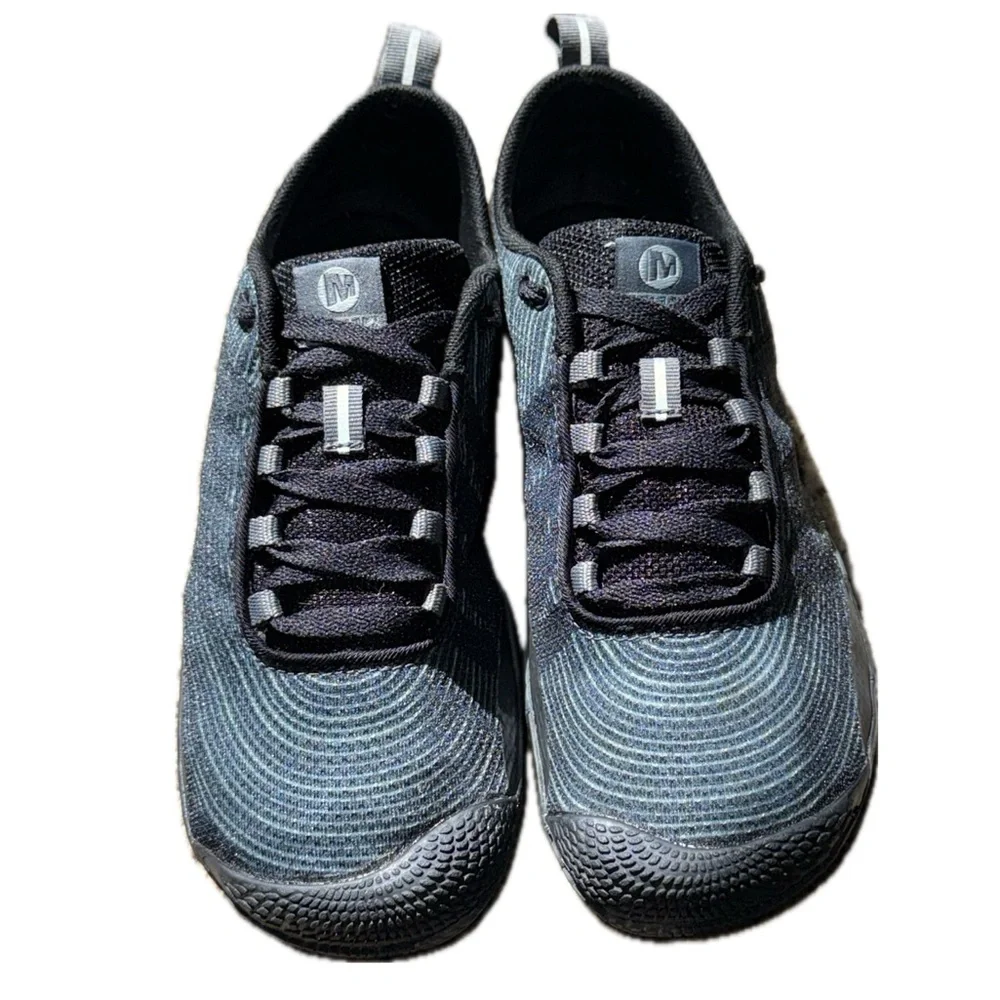 👟🌌 MERRELL Blackcastle Rock‎ Vibram Trail Sneakers Black Gray Women’s US 9.5